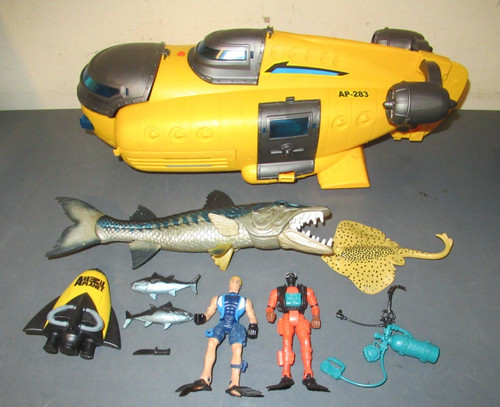 Animal planet deep sea - planet, giallo