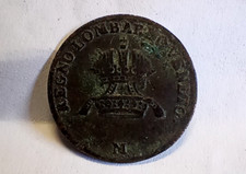 Moneta 1 Centesimo 1834 Milano, Lombardo Veneto Francesco I