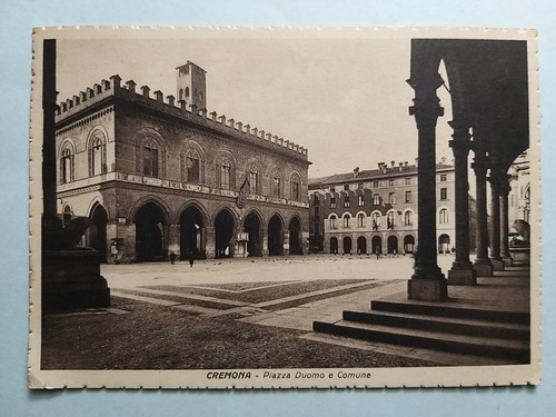 Cremona piazza duomo e - piazza,