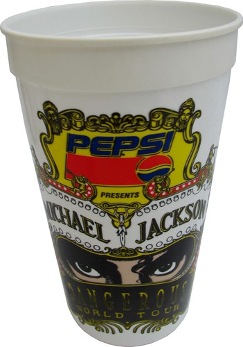 Michael jackson gobelet pepsi - michael,