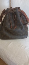 BORSA DONNA SECCHIELLO LOUIS VUITTON NOE ORIGINALE WOMEN MARRONE BROWN LEATHER