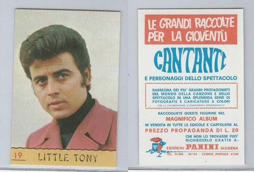 1968 panini figurina artisti - 1968, panini,