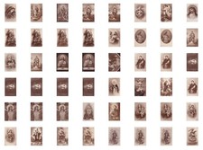 RELIGIONE GESÙ MADONNA - Lotto 48 Cartoline NBC Cristo Maria Santi