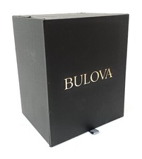 Bulova Watch Box Black  Men's