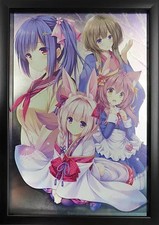 Poster A4 Metal Collement Madoi Bianco Nascondi Moe Gaefesta 2021 Dmm Fanza