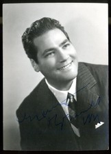 LIRICA-AUTOGRAFO TENORE 'EUGENIO FERNANDI' su FOTO