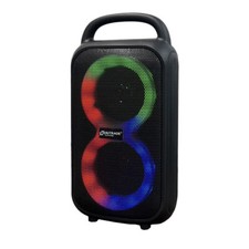 Cassa bluetooth TWS radio FM luci led RGB 40W ricaricabile USB/TF portatile