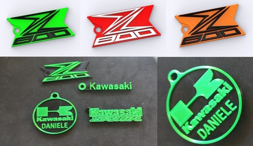 Portachiavi logo kawasaki - portachiavi,