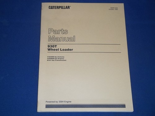 Cat caterpillar manuale parti - caterpillar,