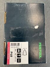 Festool Fogli abrasivi granato Delta 100x150 P40 50 pz art.497135