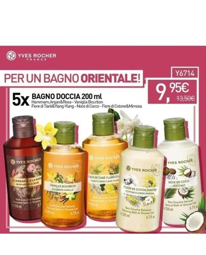 Yves rocher bagnoschiuma 5 - rocher, n