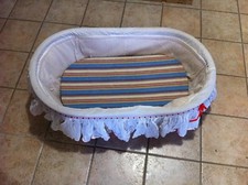 Culla in vimini anni 80 - vintage