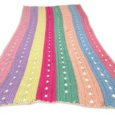 Granny Core Vtg Afghan Lap