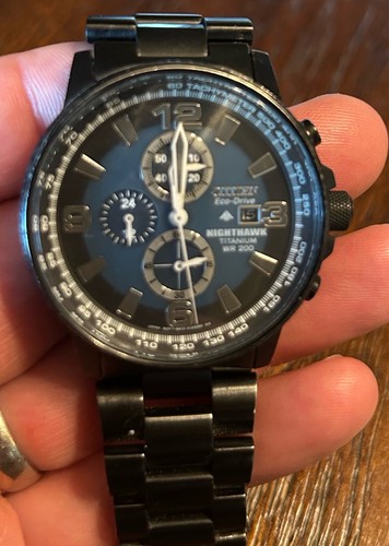 Citizen eco drive nighthawk - citizen,