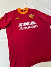Maglia Roma Home 2000/2001 Kappa Scudetto Originale Vintage Calcio