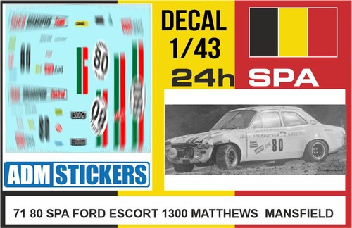 Decal 24h spa - 71,