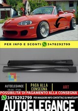 💎Spoiler Minigonne Laterali per MAZDA MX-5 MX5 98-05 ABS Plastica Silever Line