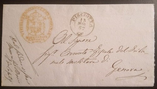 1867 lettera franca - , s