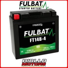 FT14B-4 BATTERIA FULBAT GEL YAMAHA Drag Star XVS 1100 1100 2003 YT14B-4 42550644