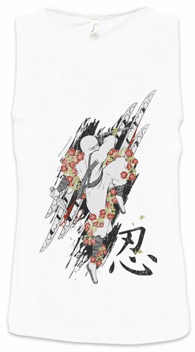 Canotta uomo white ninja - canotta,