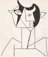 Pablo Picasso - Fauno - Litografia