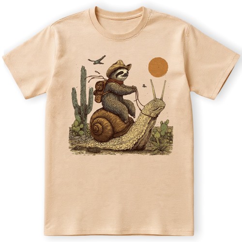 Shirt cowboy bradipo - t-shirt,