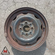 *Fiat panda 141 (1986-2003)  cerchio In Ferro Nero Opaco 13x4,5 attacco fiat *