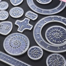 Spirografo Ruote Stencil da