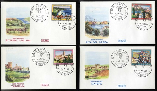 Italia 1981 4fdc roma turismo - italia,