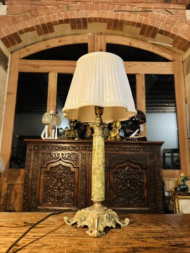Antica lampada tavolo a - lampada,