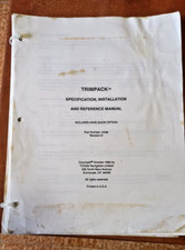 TRIMBLE NAVIGATION GPS TRIMPACK REFERENCE TECH MANUAL ORIGINAL GULF WAR ERA 1990