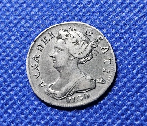 Moneta argento inglese 1703