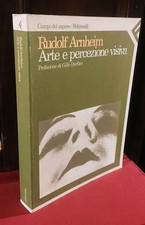 Rudolf Arnheim - Arte E Percezione Visiva Feltrinelli Pref. Gillo Dorfles