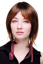Parrucca donna castano - donna,