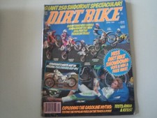 DIRTBIKE 4/1988 CAGIVA WMX 250/HONDA CR/SUZUKI RM/KAWASAKI KDX 200/KX 125 F1/250