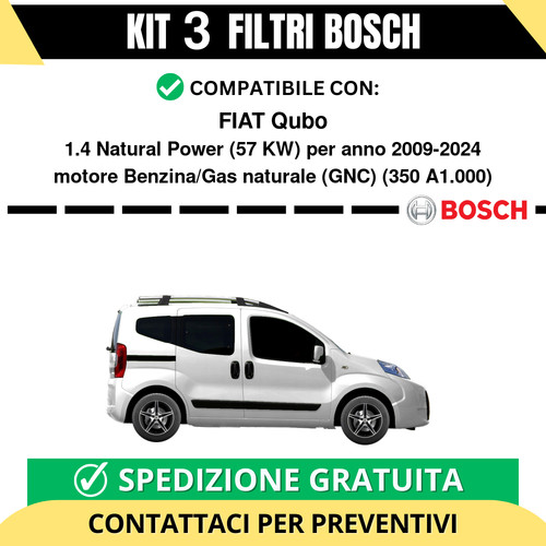 Kit bosch filtri - kit, tagliando
