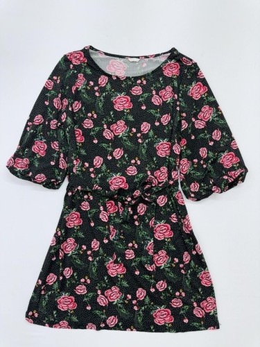 Abito line roses floreale - abito,