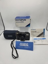 Olympus Superzoom 800 35mm fotocamera punta e scatta 38mm - 80mm testata e funzionante