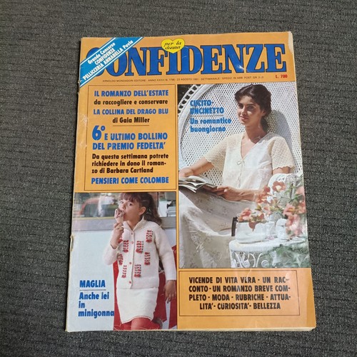 Confidenze rivista 1786 - -, n.