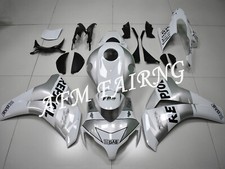 Kit carene carrozzeria stampo iniezione ABS bianco argento REPSOL per CBR1000RR 08-11