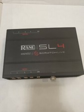 RANE SL4 PROFESSIONALE PORTATILE 4 CANALI SERATO DJ DVS DOPPIA INTERFACCIA USB *UK