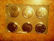 BLOCCO DI 6 RARE MEDAGLIE