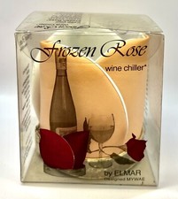 Refrigeratore per vino rosa congelato di Elmar Ice-Man secchi pesca e oro NUOVO