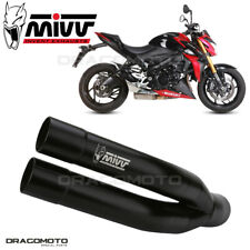 Scarico SUZUKI GSX-S 1000 / 1000 F 2015 2016 MIVV Double Gun Nero