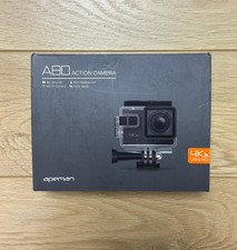 Apeman A80 Action Camera 4K Ultra HD Controllo Wi-Fi 40m Impermeabile Time-Lapse Nuova