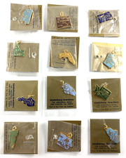 Charms di Stato Smaltati |