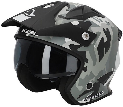 Casco jet mimetico acerbis - casco,