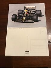 Ayrton Senna cartolina F1 Lotus