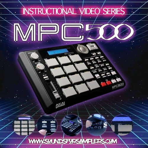 Akai mpc500 tutorial dvd - mpc500,
