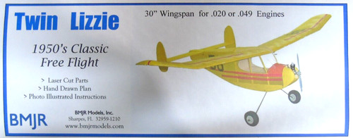 Bmjr twin lizzie free flight - bmjr,